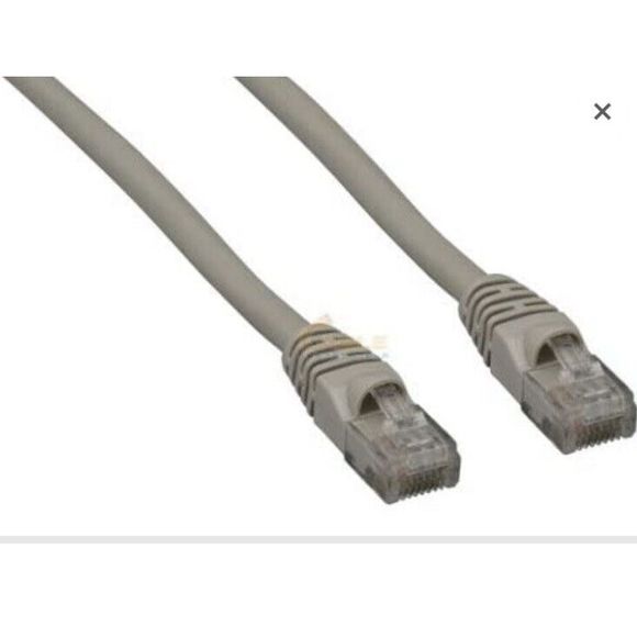 50ft Cat5e 350 MHz UTP Snagless Ethernet Patch Cable, Gray - Picture 1 of 2